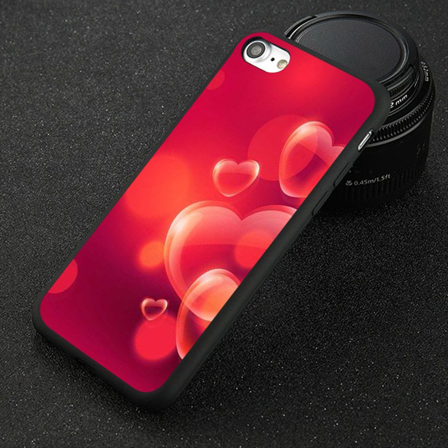 Ốp điện thoại dành cho máy iPhone 5/5s/se - trái tim tình yêu MS LOVE030