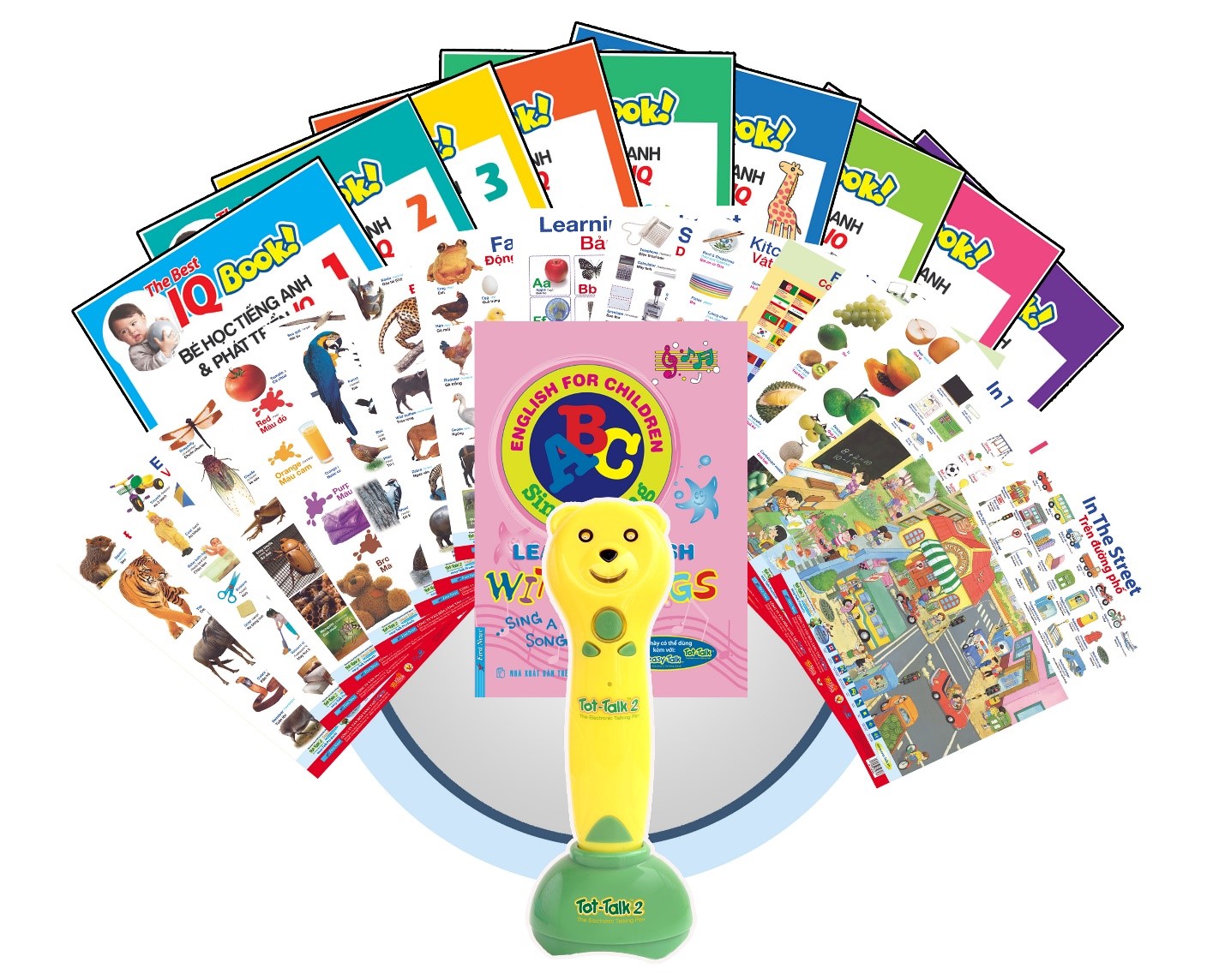 Bút Chấm Đọc Tot-Talk 2 Easy Talk P02 - Giáo Dục Sớm (Bé 1-3 Tuổi)