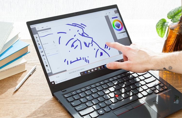 Laptop Lenovo ThinkPad X1 Carbon 6 20KHS01800 Core i5-8250U/Win10 (14 inch) - Hàng Chính Hãng (Black)