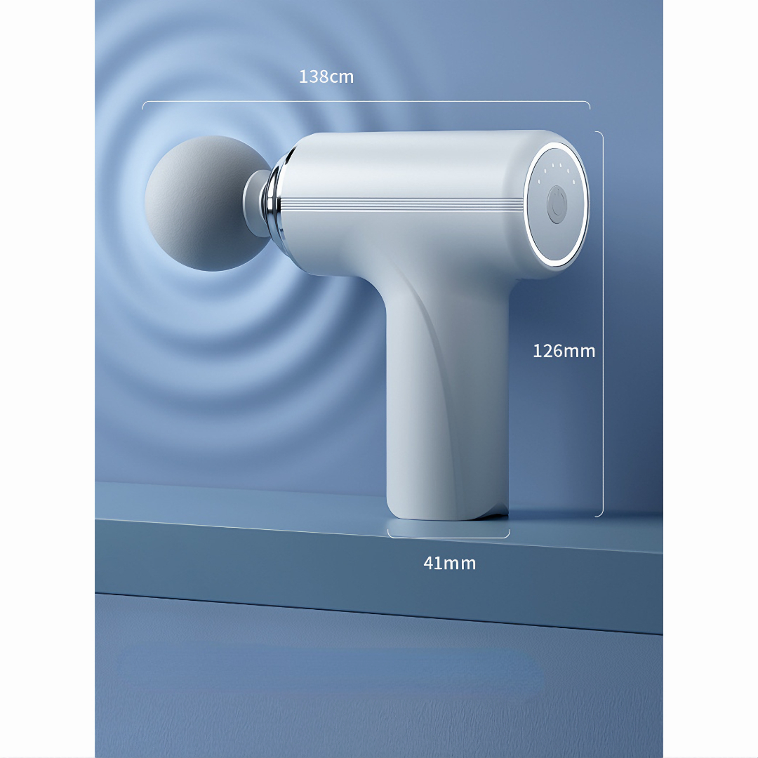 Máy massage công thái học cầm tay mini MDC933 dòng cao cấp công nghệ AI cảm biến lực nhấn giúp giảm đau mỏi giãn cơ hiệu quả tránh chấn thương - Hàng chính hãng