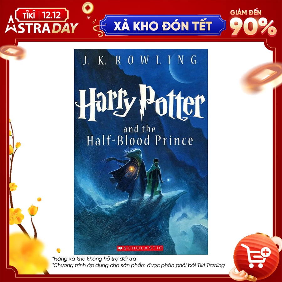 Harry Potter Part 6 Harry Potter And The Half-Blood Prince Paperback Harry Potter và Hoàng Tử Lai English Book