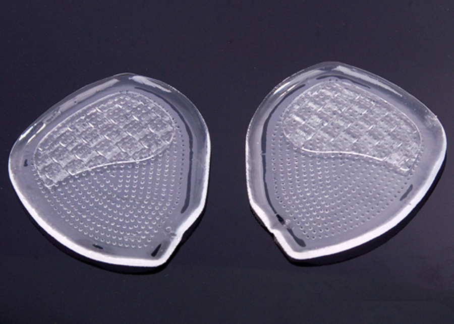 Combo 2 Bộ Miếng Lót Mũi Giày Êm Chân Silicon (Trong Suốt, 4 Miếng Đệm)