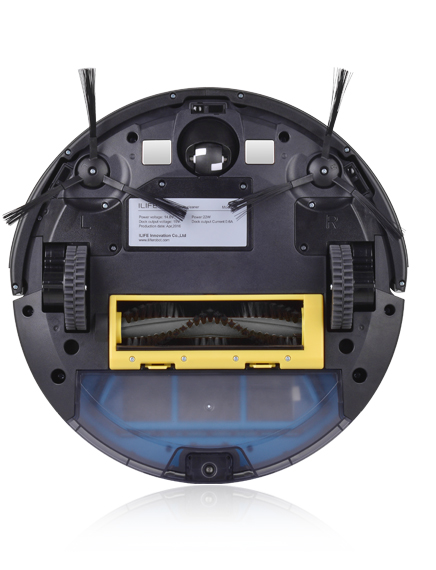 robot hut bui thong minh A4s duoc trang bi 3 buoc lam sach