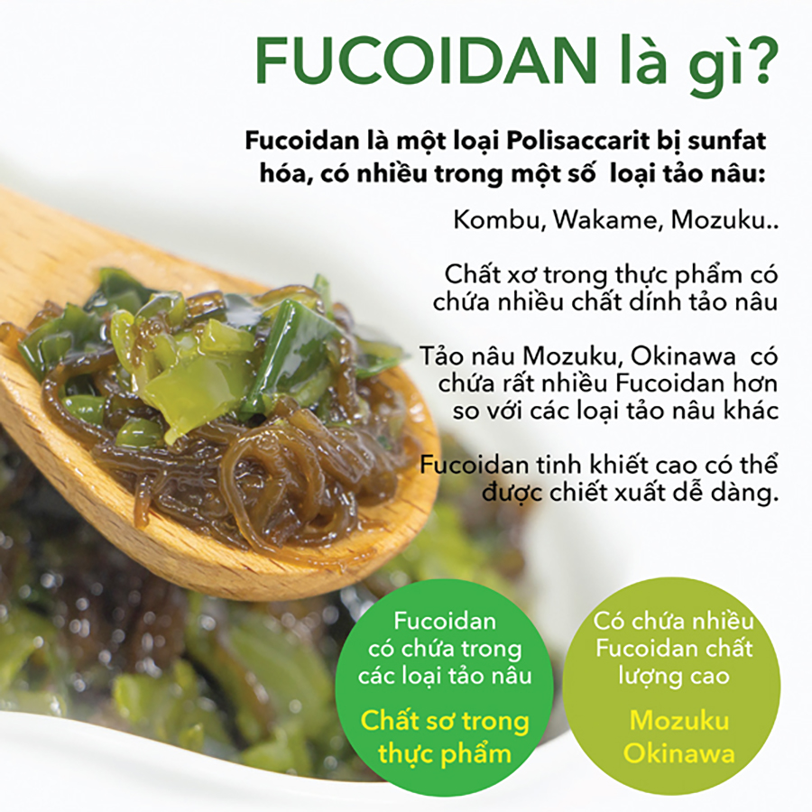 Combo Viên Uống Fucoidan Okinawa Tăng Cường Đề Kháng, Miễn Dịch, Hỗ Trợ Ngăn Ngừa Ung Bướu Hộp 150 Viên, Genki Fami Nhật Bản