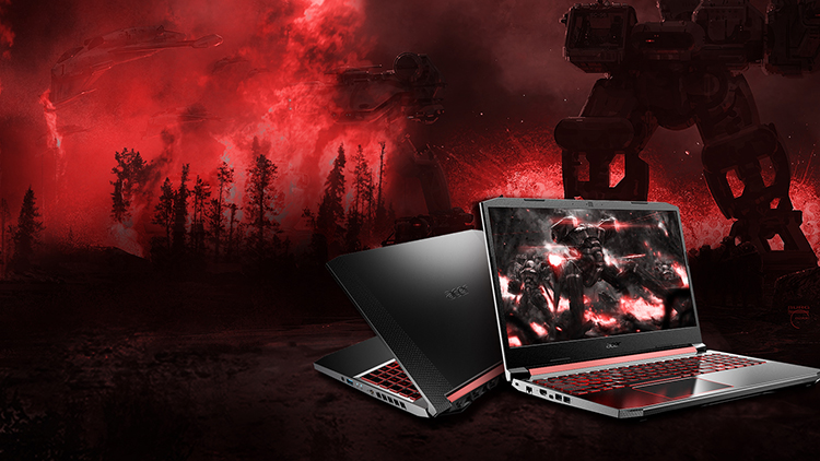 Laptop Acer Nitro 5 AN515-54-51X1 NH.Q5ASV.011 Core i5-9300H/ GTX 1050 3GB/ Win10 (15.6 FHD IPS) - Hàng Chính Hãng