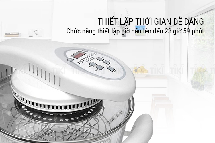 Lò Nướng Điện Tử Thủy Tinh Tiger Queen AX-798DV - 11L