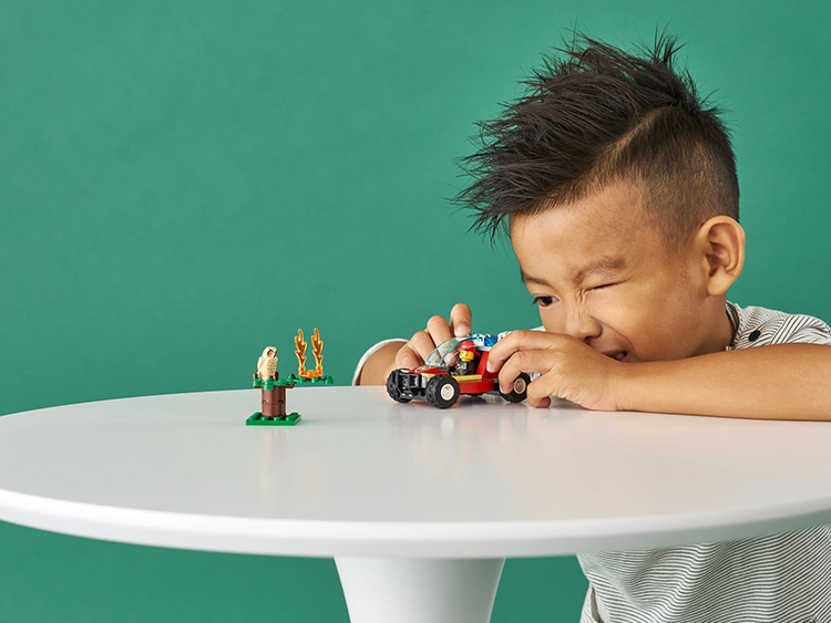 Đồ Chơi Lắp Ghép LEGO City Lực Lượng Cứu Hỏa Rừng 60247