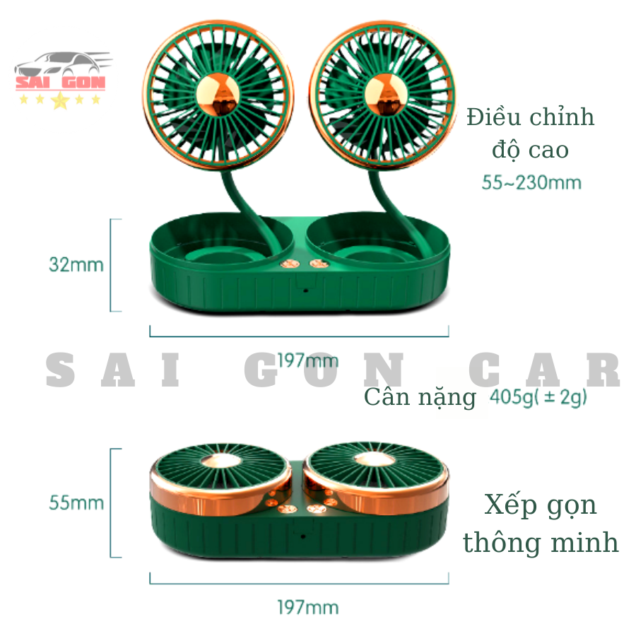 Quạt mini văn phòng