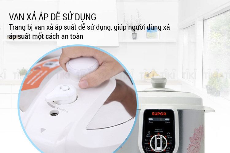 Nồi Áp Suất Điện Supor SPC50YA310VN (5.0 lít) - Hàng Chính Hãng