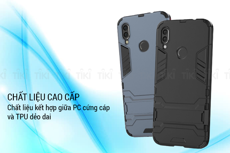 Ốp lưng cho Xiaomi Redmi Note 7 / Note 7 Pro iRon Man PC cứng