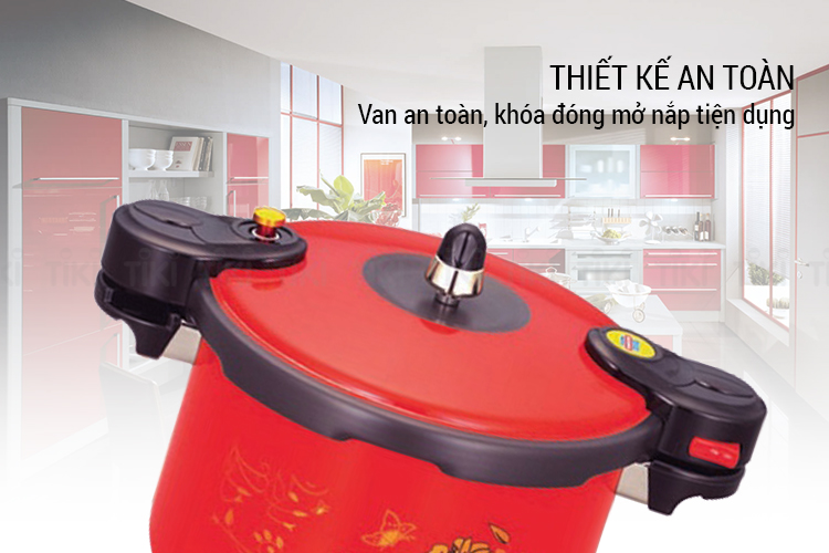Nồi Áp Suất Anod Sunhouse LC601 - Hàng Chính Hãng