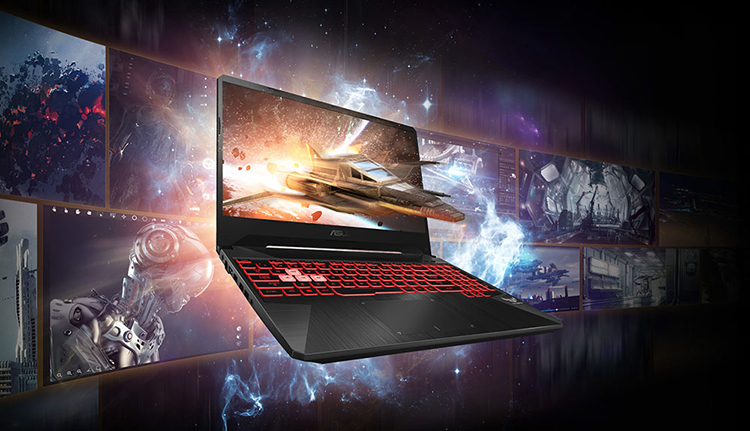 Laptop Asus TUF Gaming FX504GM-EN303T Core i7-8750H/Win10 (15.6″ FHD 120Hz) - Hàng Chính Hãng