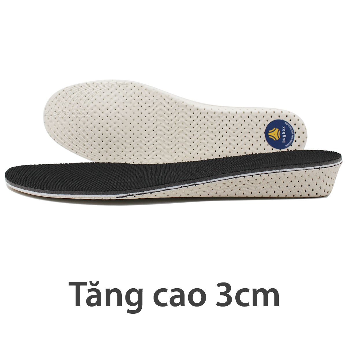 Lót giày tổ ong độn đế tăng chiều cao 3cm buybox BBPK57