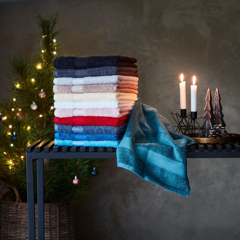 Bộ 4 Khăn Tắm Cotton Karlstad 40x60cm JYSK 