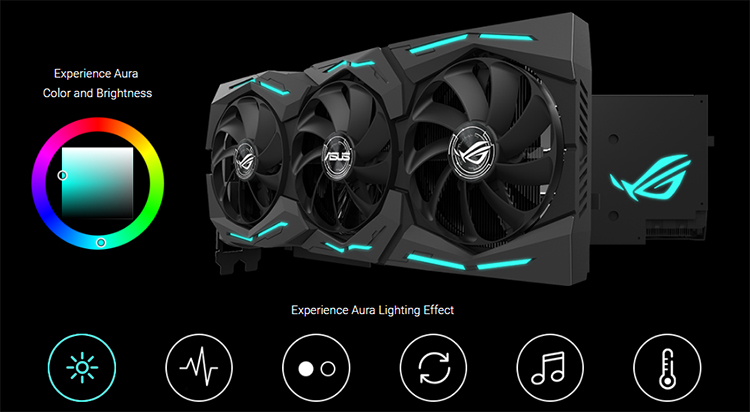 Card Màn Hình Gaming ASUS ROG-STRIX-RTX2080TI-O11G-GAMING ROG Strix GeForce RTX 2080 Ti OC Edition 11GB GDDR6 - Hàng Chính Hãng