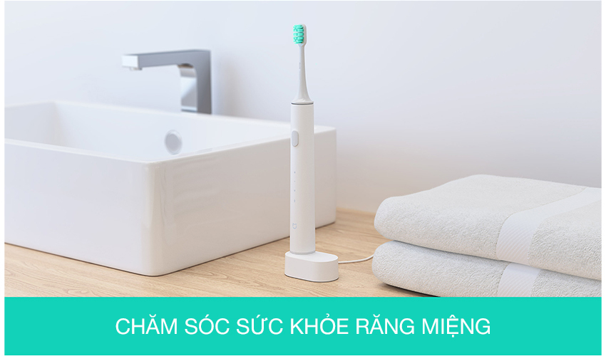 Bàn Chải Đánh Răng Xiaomi Mi Electric Toothbrush NUN4000CN (White) - Hàng Chính Hãng