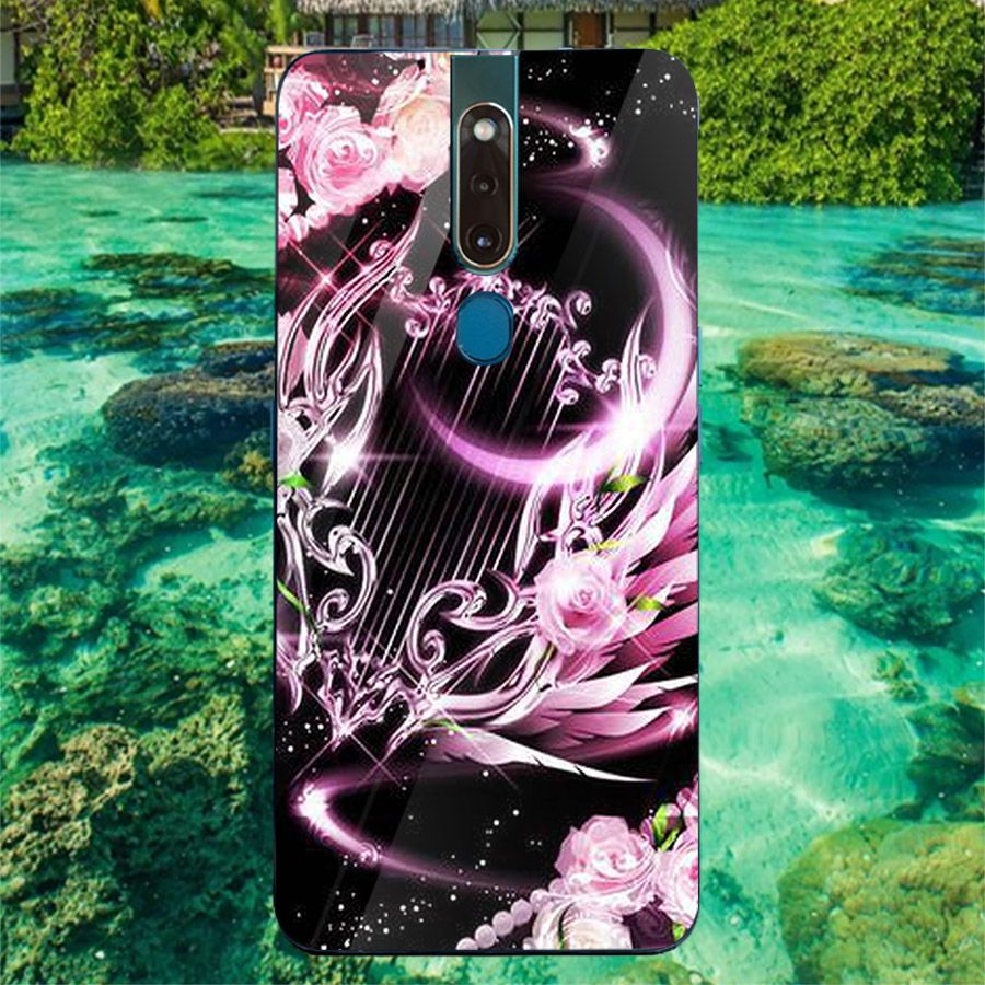 Ốp kính cường lực cho điện thoại Oppo F11 Pro - Lung Linh Sắc Màu MS LLSM045