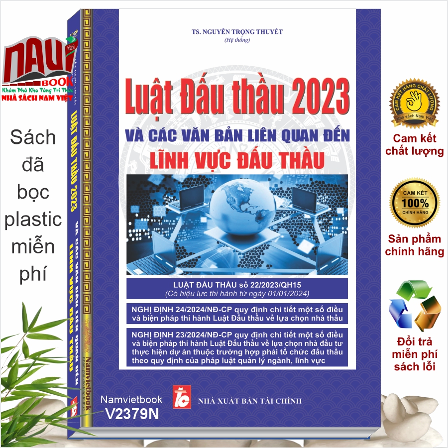 Sách Luật Đấu Thầu 2023 và Các Văn Bản Liên Quan Đến Lĩnh Vực Đấu Thầu