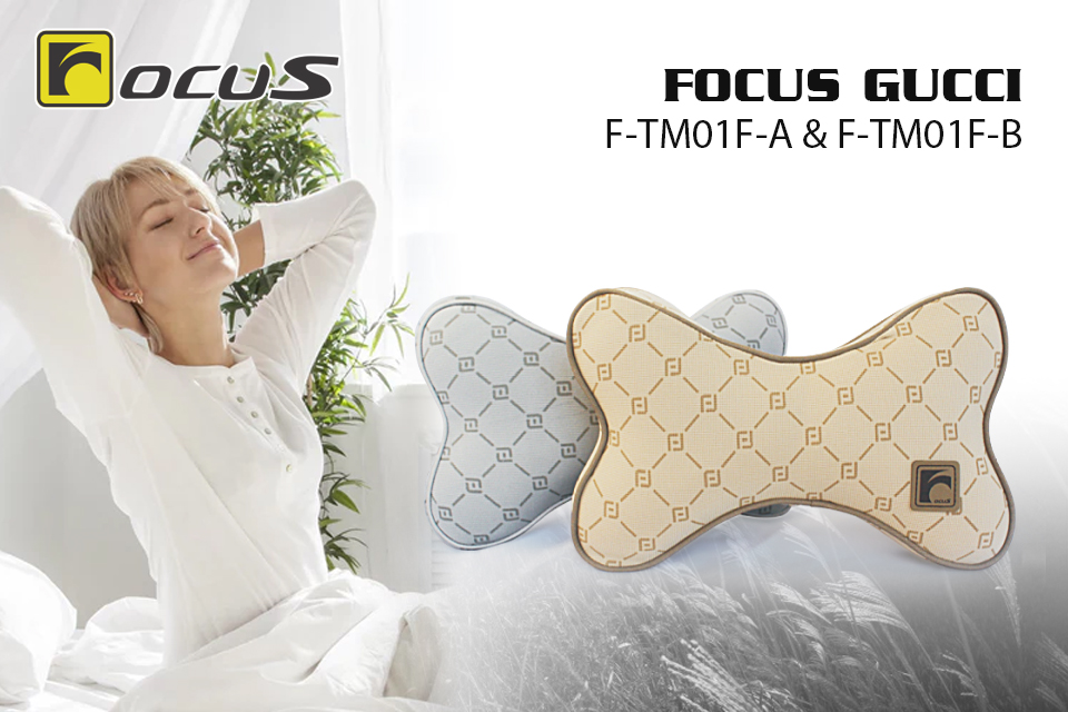 Gối đầu cao su non FOCUS F-TM01F-B màu xám 1