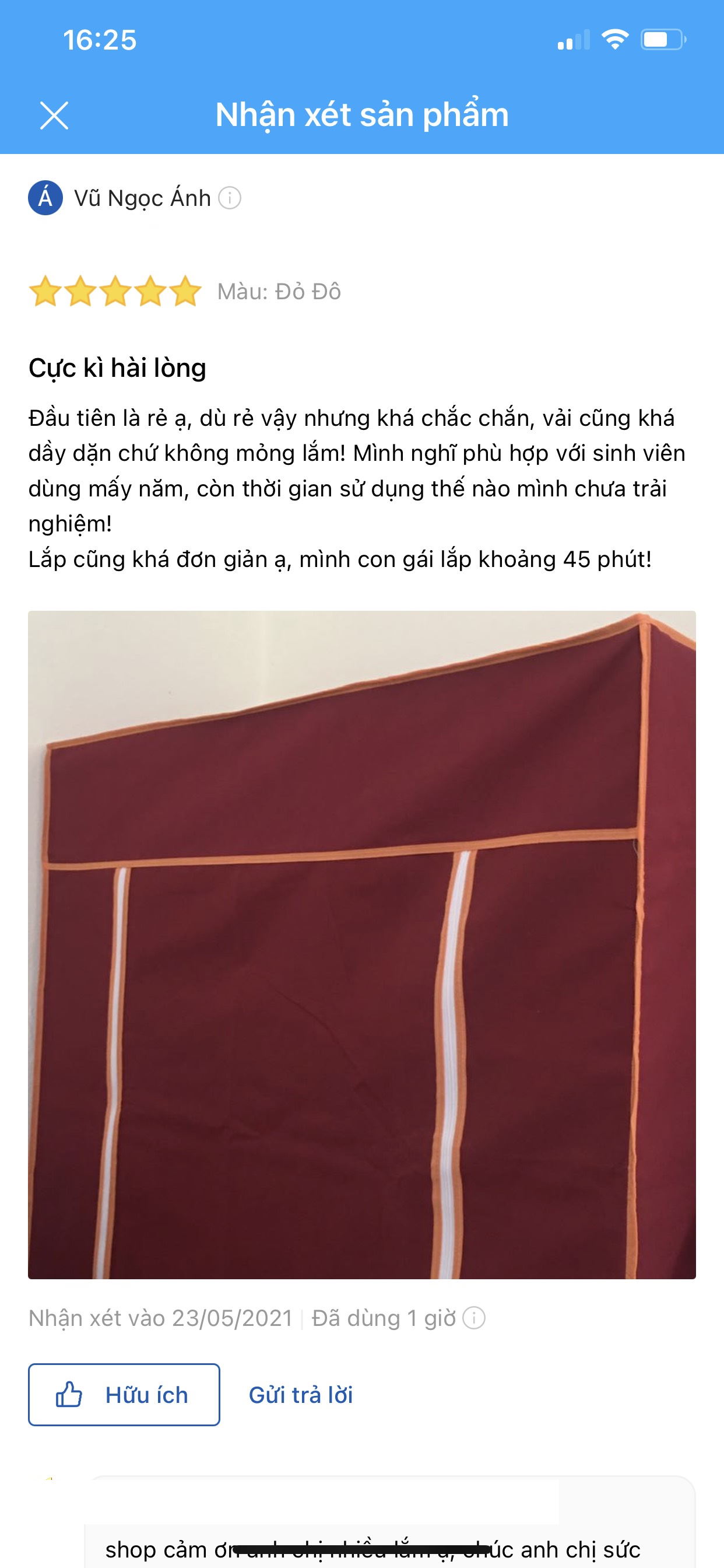 Tủ vải đựng quần áo 3 buồng 8 ngăn khung nhôm dễ lắp ráp tiện lợi - Chính hãng dododios