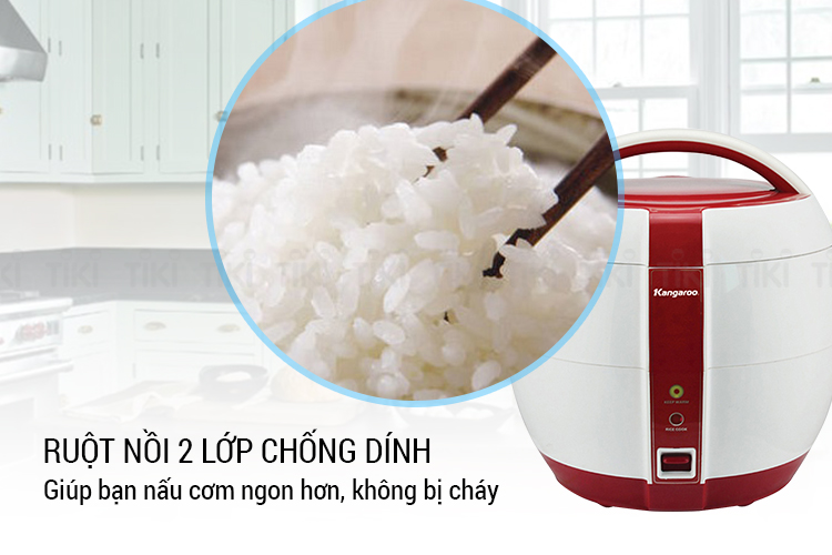 Nồi Cơm Điện 1.5L Kangaroo KG833