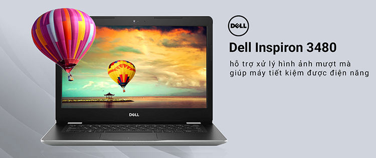 Laptop Dell Inspiron 3480 NT4X01 Core i3-8145U/ Win10 (14 HD) - Hàng Chính Hãng