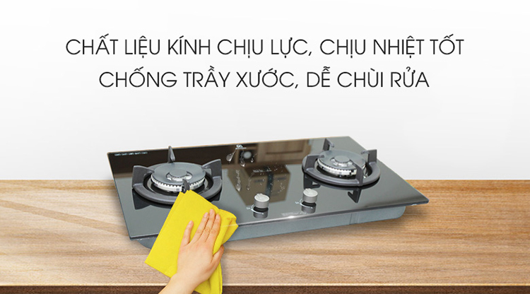 Bếp Gas Âm Electrolux EGT7627CK - Đen - Hàng chính hãng