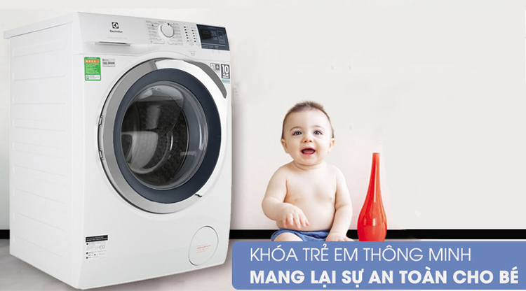 Máy Giặt Cửa Trước Inverter Electrolux EWF9024BDWA (9kg)