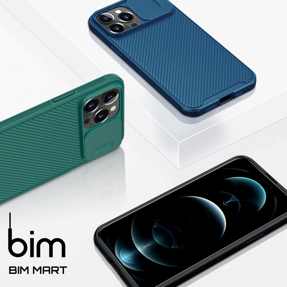 Ốp Nillkin Camshield bảo vệ Camera cho iPhone 13 Pro Max - Hàng nhập khẩu