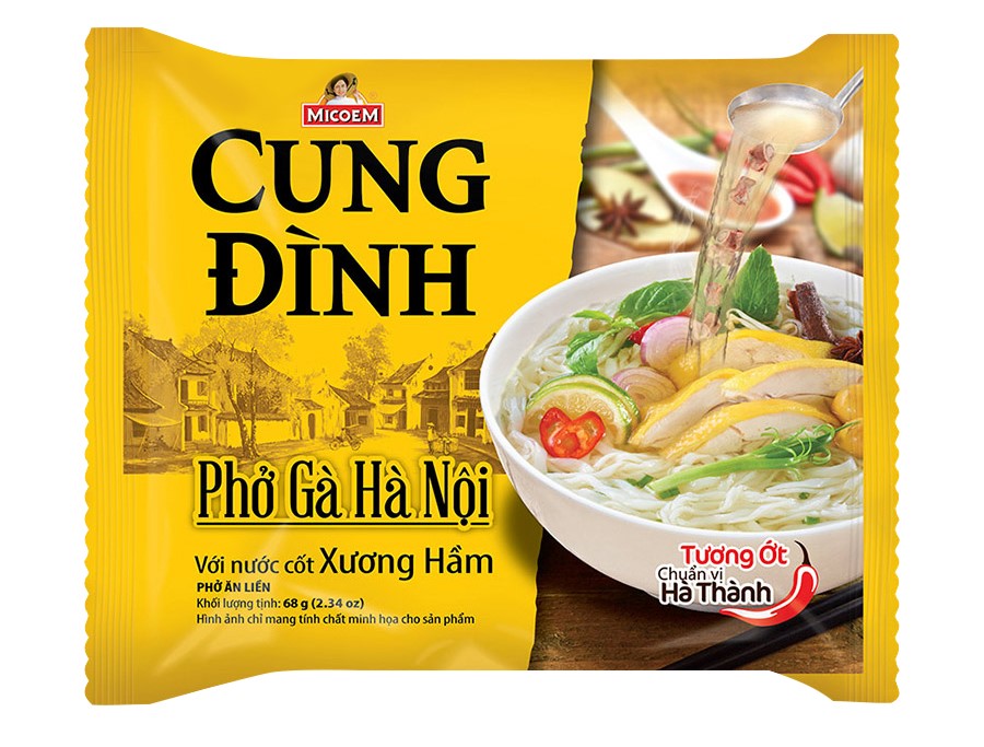 Thùng Phở Gà Hà Nội Micoem Cung Đình (30 Gói)
