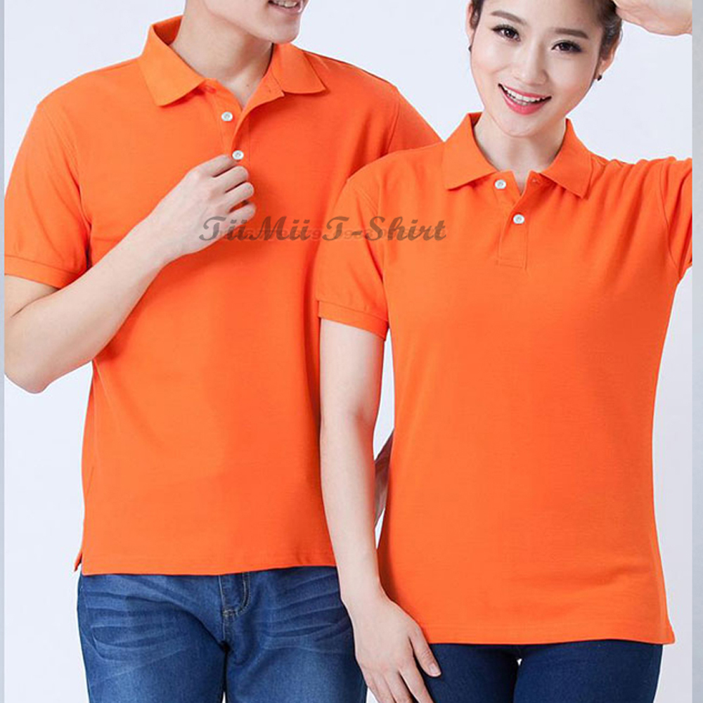 Mua Áo Thun Trơn Cổ Trụ, Cổ Bẻ Nam Nữ, Thun Cá Sấu 4 Chiều Màu Cam Hàng Cao Cấp Mua Áo Thun Trơn Cổ Trụ, Cổ Bẻ Nam Nữ, Thun Cá Sấu 4 Chiều Màu Cam Hàng Cao Cấp