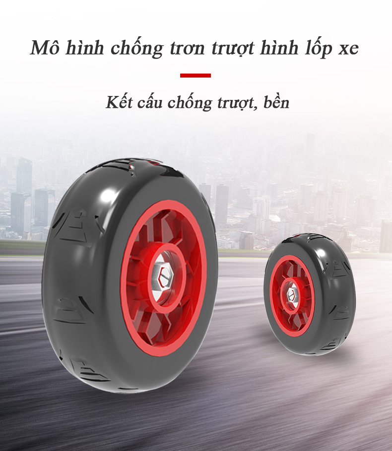 con lăn 4 bánh tập cơ bụng, tập eo cao cấp, tiện lợi khi tập ở nhà, văn phòng topbody 7