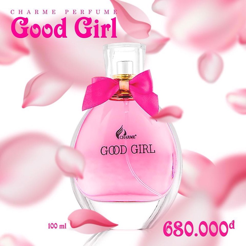 Nước Hoa Nữ CHARME GOOD GIRL 100ml Lưu Hương Lâu Gợi Cảm, Quyến Rũ_Nước Hoa Chính Hãng
