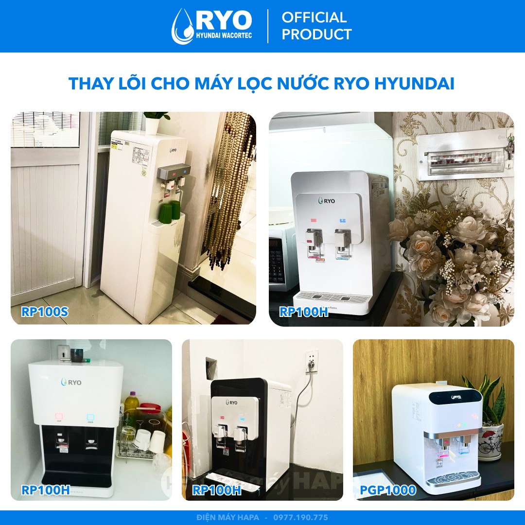 Lõi Lọc Nước RYO Hyundai Đầy Đủ Models, Nhập Khẩu Hàn Quốc - 07