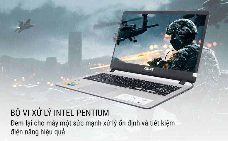 Laptop Asus Vivobook X507MA-BR064T Pentium N5000/Win10 (15.6 inch) (Gold) - Hàng Chính Hãng