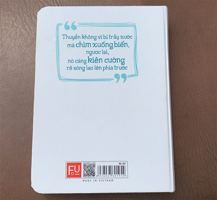 Sổ Tay Notebook Minh Long – Mỗi Lần Vấp Ngã Là Một Lần Trưởng Thành