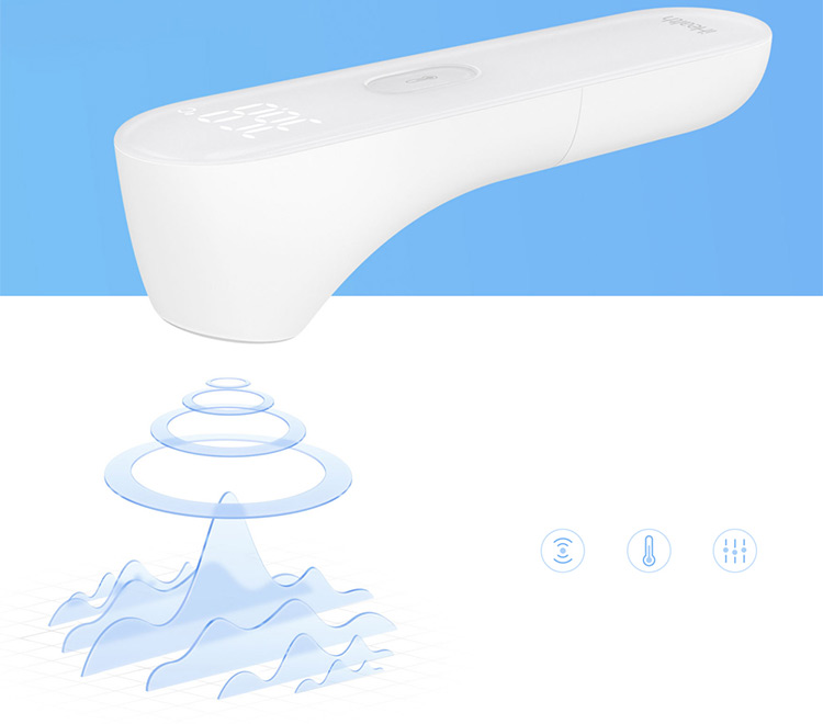 Xiaomi Mijia iHealth Clinical Fever Thermometer LED Check in 1s Rafraichometer