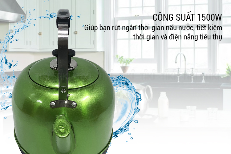 Ấm Siêu Tốc Trường Thọ K sun BA-2088 Diamond (5.0L) - Hàng Chính Hãng 3