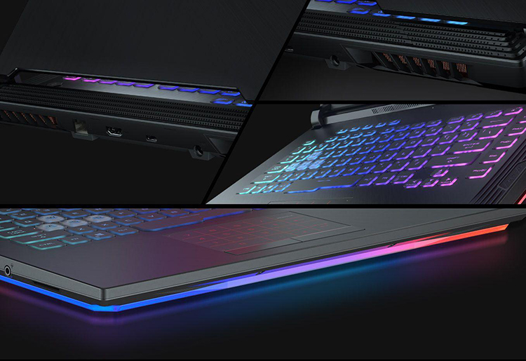 Laptop ASUS ROG Strix G G731-VEV089T (Core i7-9750H/ 16GB DDR4 2666MHz/ 512GB SSD PCIE/ RTX 2060 6GB/ 17.3 FHD IPS 144Hz/3ms/ Win10) - Hàng Chính Hãng