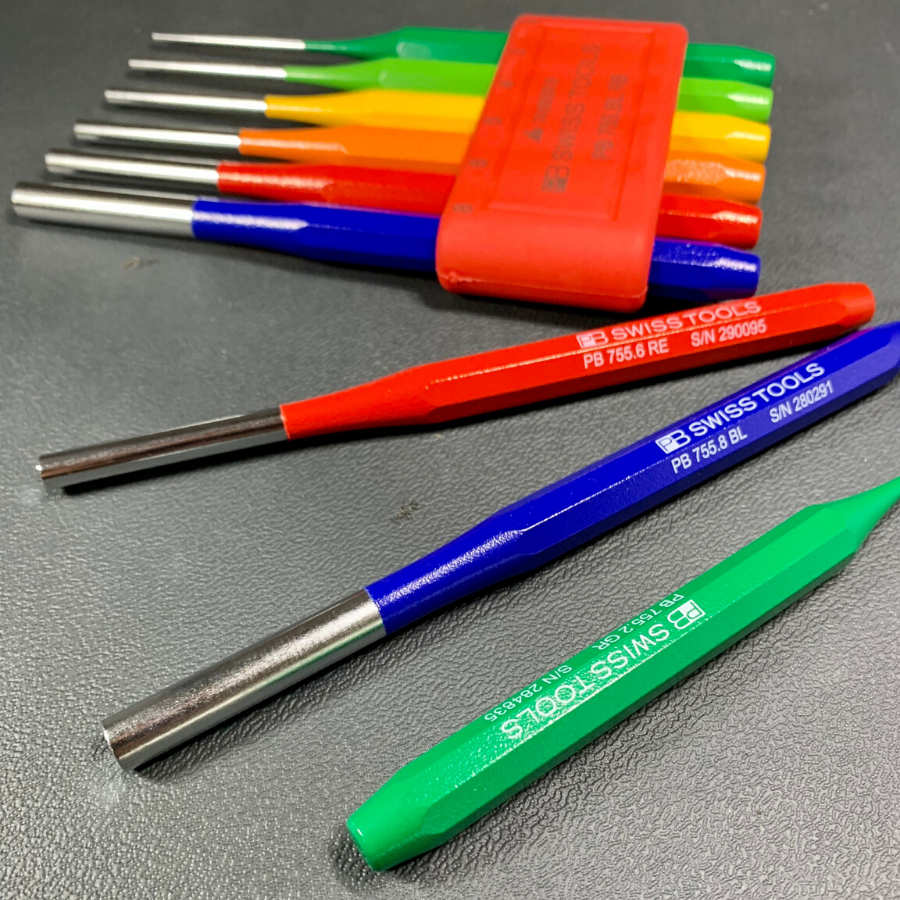 BỘ ĐỤC CHỐT NHIỀU MÀU PB SWISS TOOLS 746930 6 CÂY