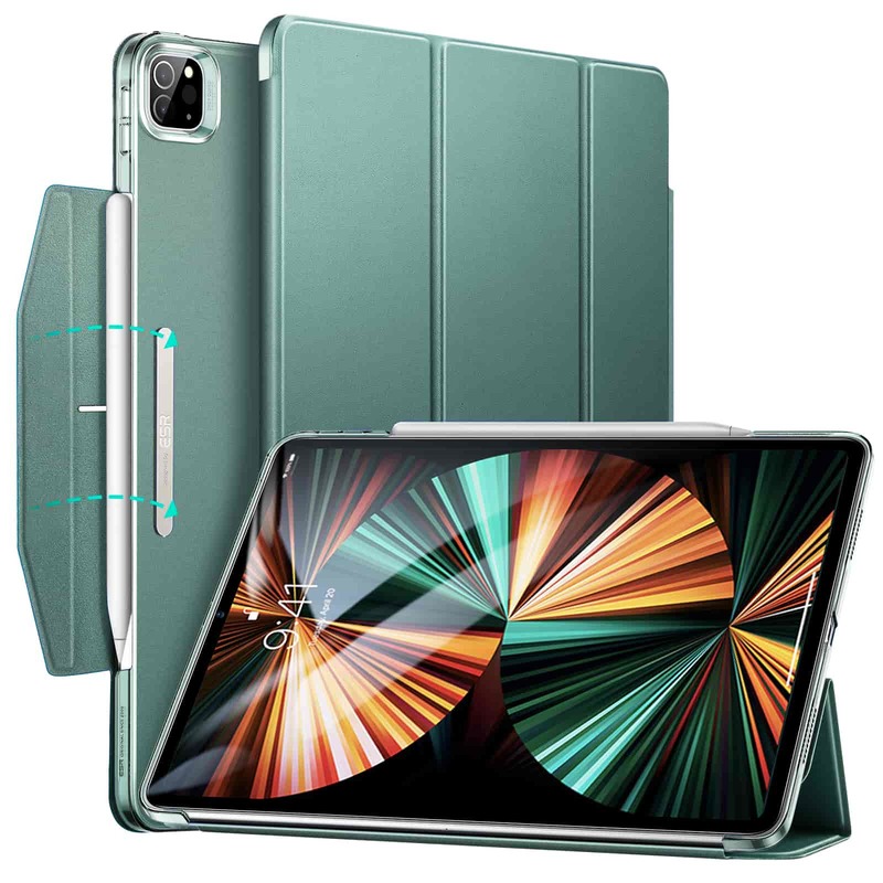 Bao Da Dành Cho iPad Pro 12.9 inch 2021 ESR Ascend Trifold Hard Case - Hàng Chính Hãng