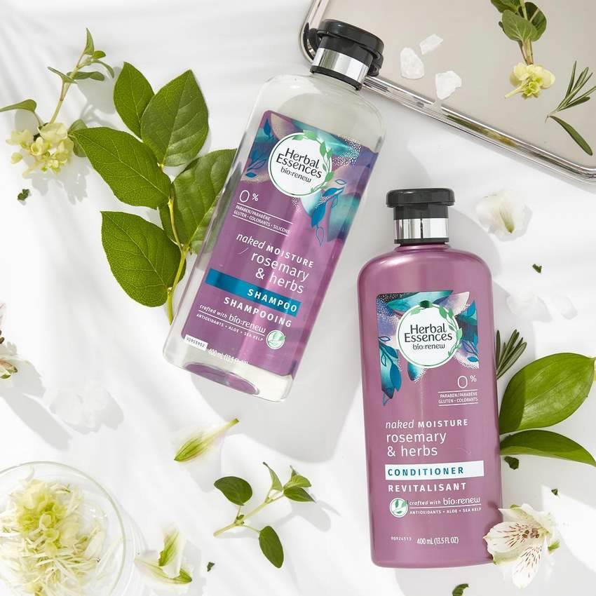 Bộ Dầu Gội (400ml) - Dầu Xả (400ml) Herbal Essence Thảo Mộc Và Hương Thảo