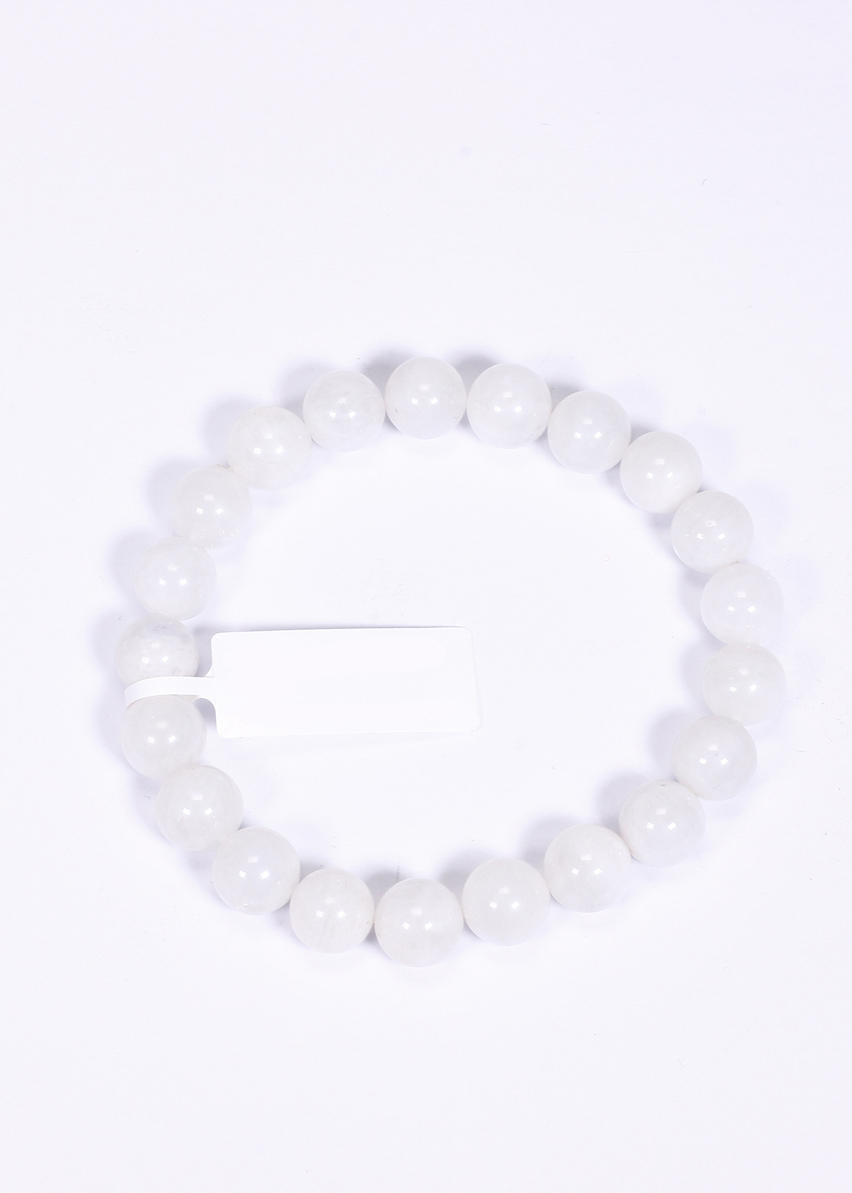 Vòng tay đá xà cừ trắng mệnh thủy, kim - Ngọc Quý Gemstones