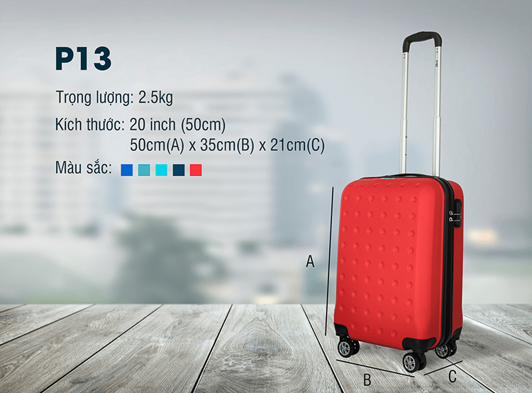 Vali Du Lịch Trip P13 size 50 (20