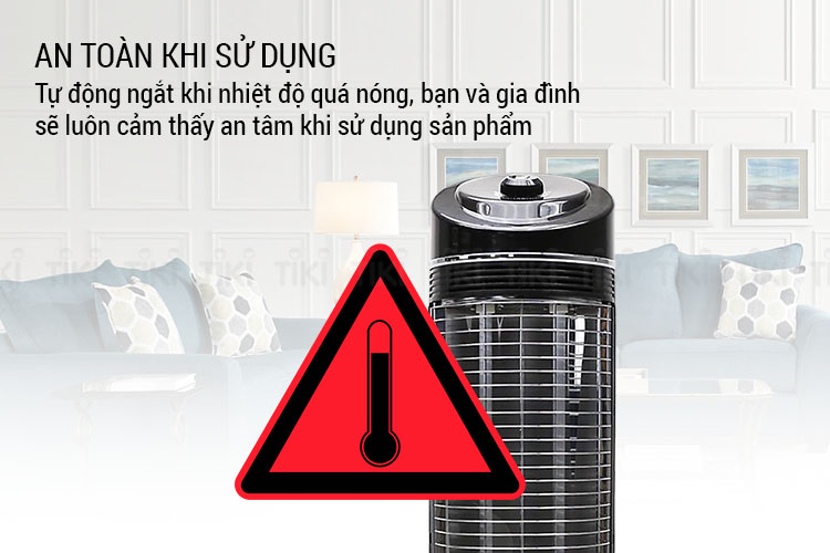Quạt Sưởi Hanil EHV-1000BL - Hàng Chính Hãng