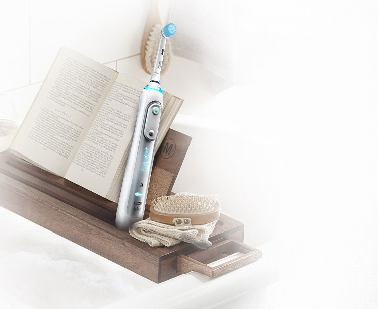 Bàn Chảy Đánh Răng 3D Bằng Điện Nhập Khẩu Từ Đức Oral B IBrush8000