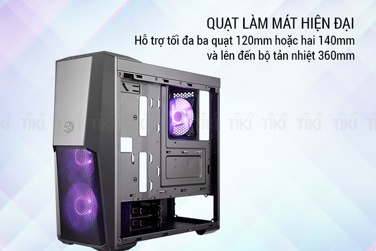 Vỏ case Cooler Master MasterBox MB500 - Hàng Chính Hãng