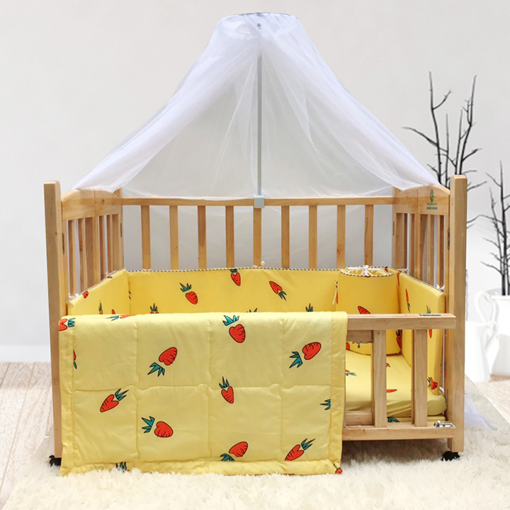 Cũi cho bé - Combo cũi quế Mộc