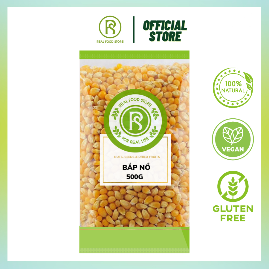Túi Hạt Bắp Nổ BARN làm bỏng ngô Real Food ( Combo tiết kiệm ...