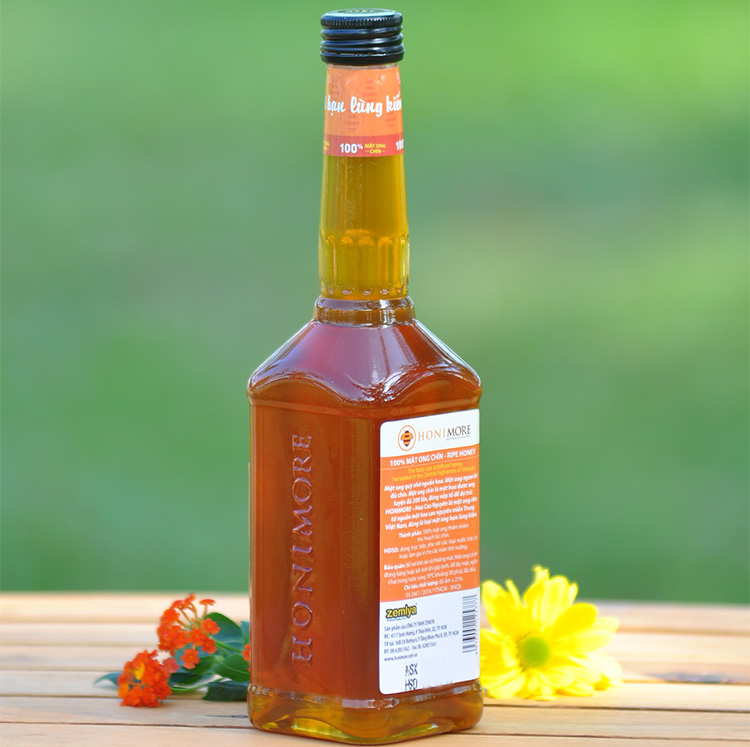 Mật Ong Chín Honimore Hoa Cao Nguyên (630g)